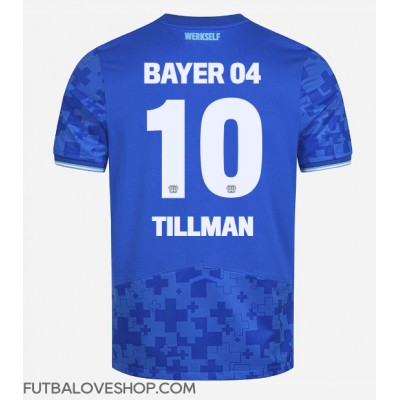 Dres Bayer Leverkusen Malik Tillman #10 Tretina 2025-26 Krátky Rukáv Dres Bayer Leverkusen Malik Tillman #10 Tretina 2025-26 Krátky Rukáv